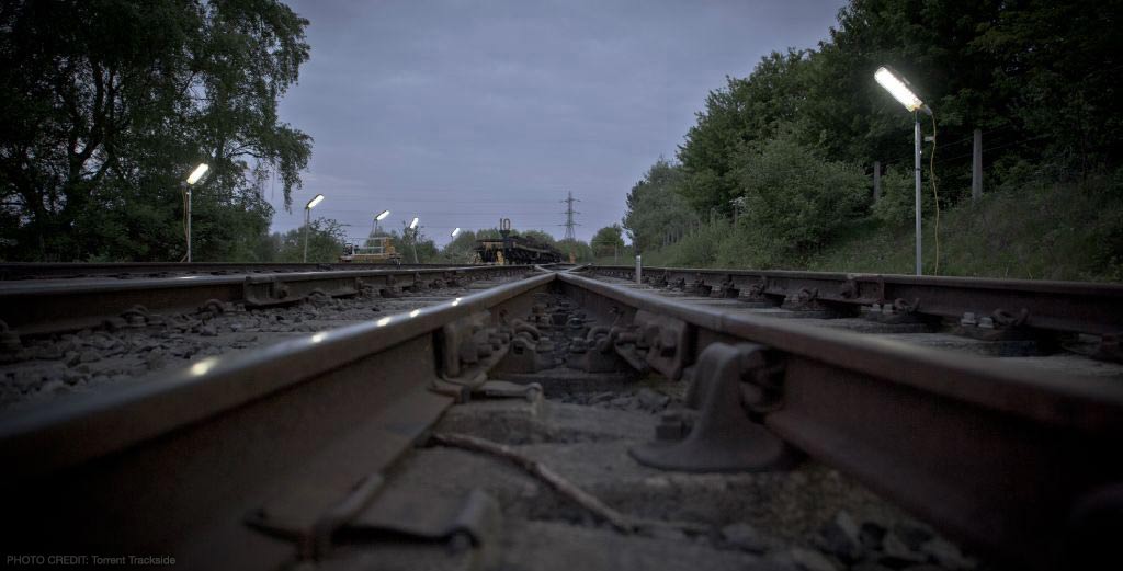 Trackside lighting